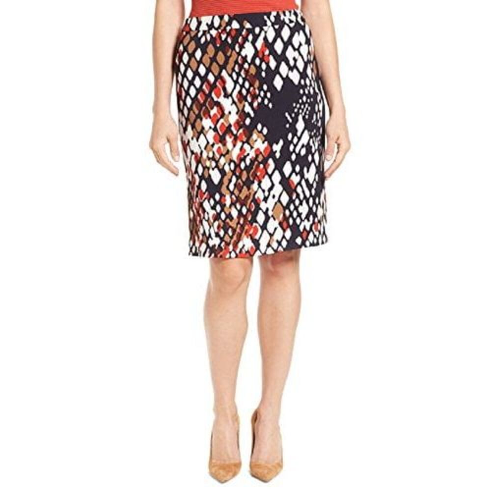 Hugo Boss Vilea1 Abstract Print Pencil